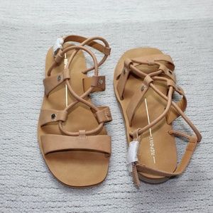 Tan Strappy Sandals